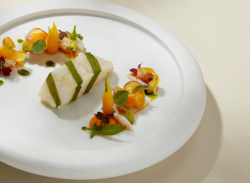 Arnaud Faye - Plat Turbot @thomas Dhellemmes